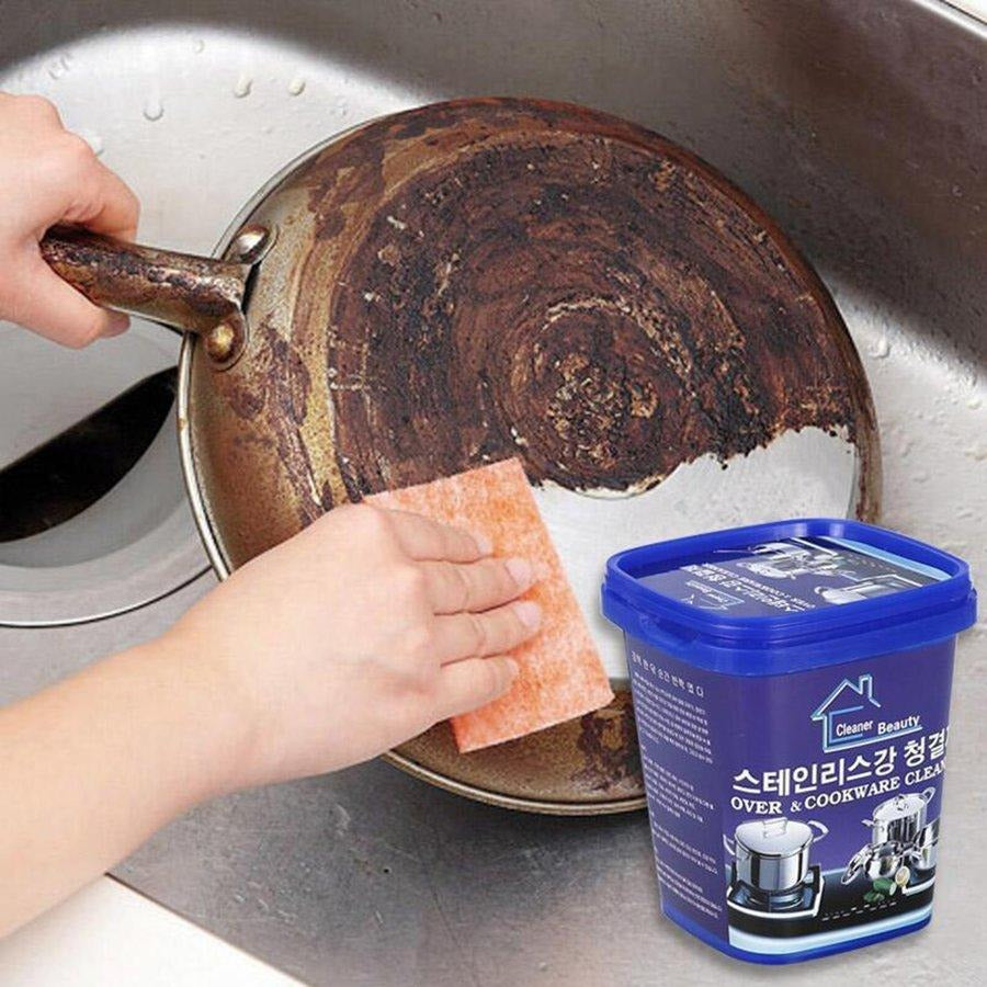 Magical Stainless Steel Cookware Kitchen Cleaner Strong Detergent Cream