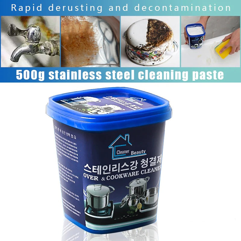 Magical Stainless Steel Cookware Kitchen Cleaner Strong Detergent Cream