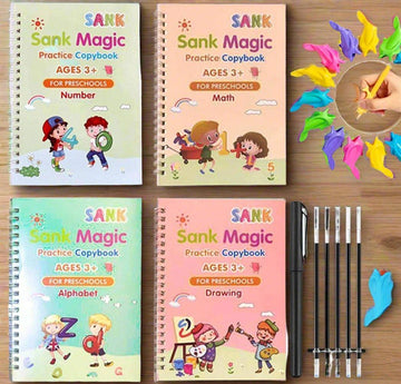 Sank Magic Practice Book for Kids (Set of 4 Books)